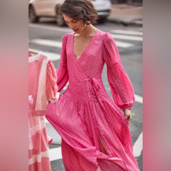 LoveShackFancy Pink Dress - Picture 10 of 11